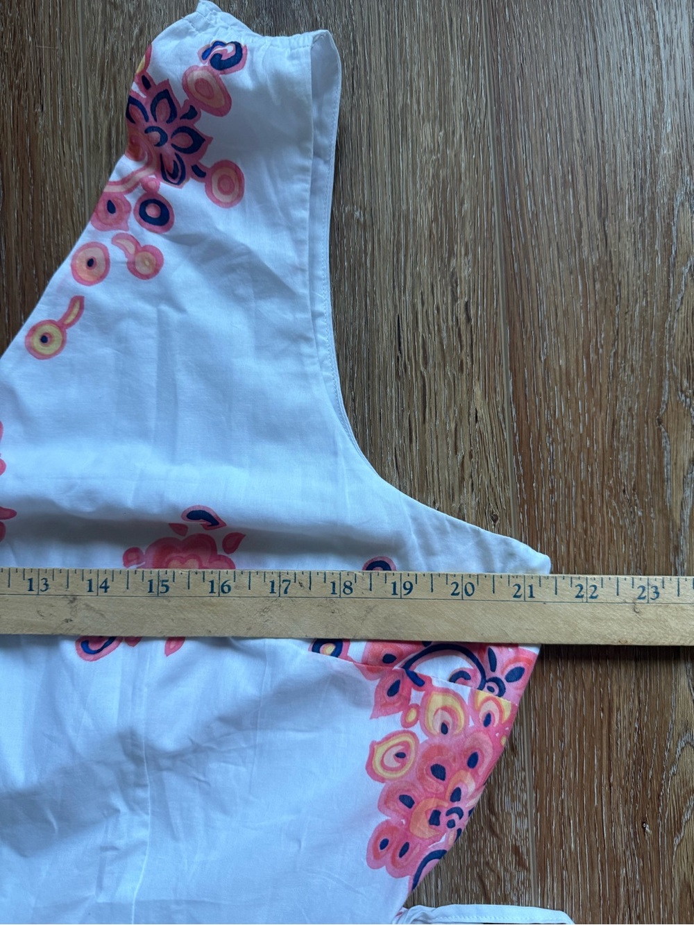 Talbots Sun Dress Womens Paisley Pink Coral Preppy Casual Elegance Country Club - Picture 9 of 9